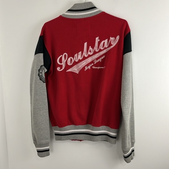 Soul Star Cotton Baseball Bomber Jacket - Picture 9 of 14